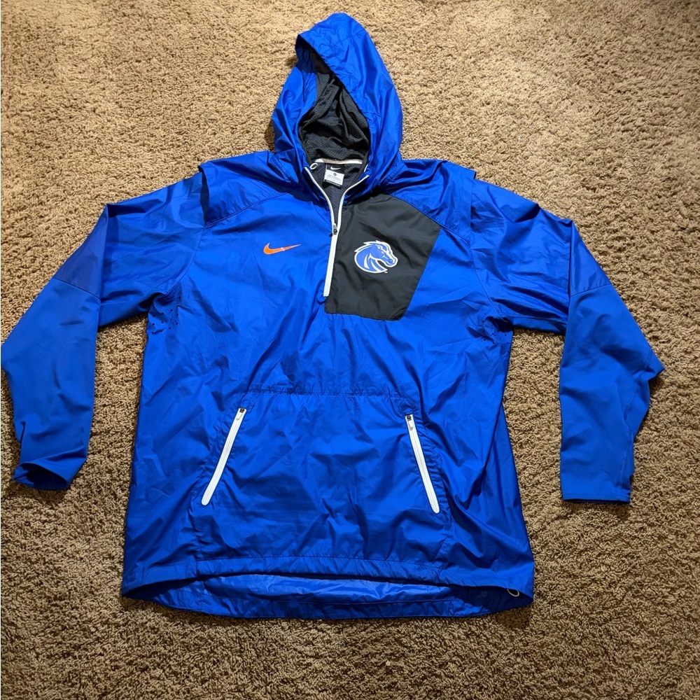 Nike Boise State On-Field 1/4 Zip Pullover Sz XL
